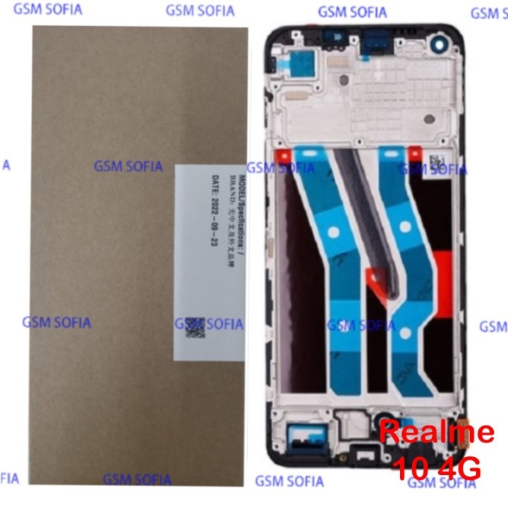 Pantalla completa Ori con Marco para Oppo Realme 10 4G