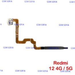 Flex Huella Para Redmi 12 4G / Redmi 12 5G - Negro