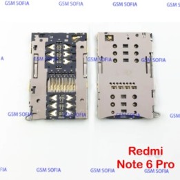 Lector De SIM Para Xiaomi REDMI NOTE 6 Pro / Redmi Note 7 / Redmi note 6 / Redmi Note 8 Pro