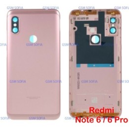 Tapa Trasera Para XIAOMI REDMI NOTE 6 PRO / REDMI NOTE 6 - Rosa
