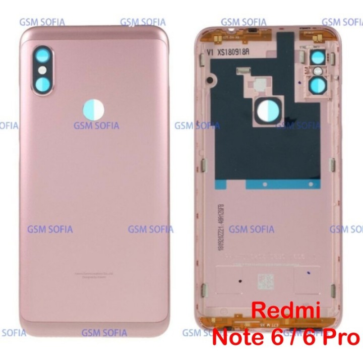 Tapa Trasera Para XIAOMI REDMI NOTE 6 PRO / REDMI NOTE 6 - Rosa