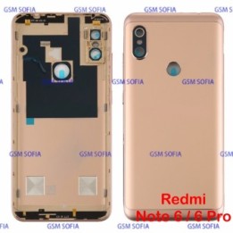 Tapa Trasera Para XIAOMI REDMI NOTE 6 PRO / REDMI NOTE 6 - Oro