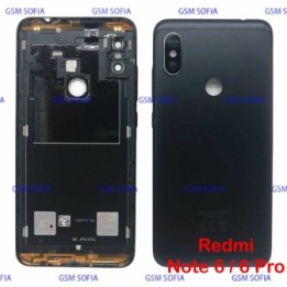 Tapa Trasera Para XIAOMI REDMI NOTE 6 PRO / REDMI NOTE 6 - Negro