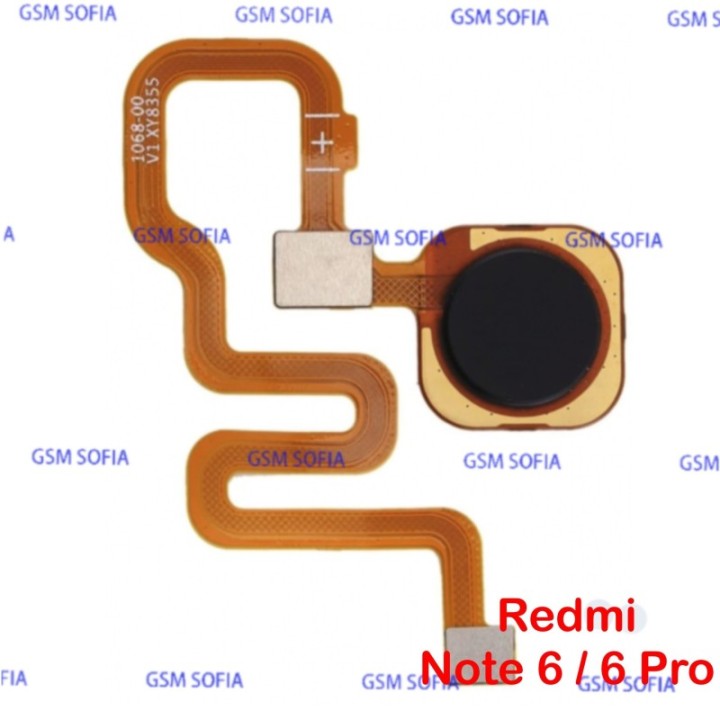 Flex Huella Para Redmi Note 6 / Redmi Note 6 Pro - Negro