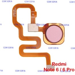 Flex Huella Para Redmi Note 6 / Redmi Note 6 Pro - Rosa