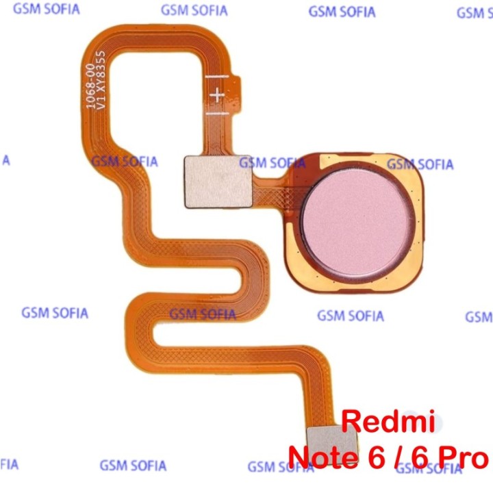 Flex Huella Para Redmi Note 6 / Redmi Note 6 Pro - Rosa