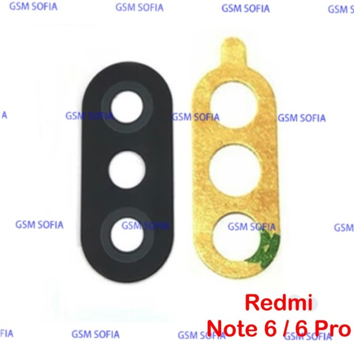 LENTE / CRISTAL CAMARA PARA XIAOMI REDMI NOTE 6 / Redmi Note 6 PRO