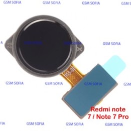 Flex Huella Para Xiaomi Redmi Note 7 / Redmi Note 7 Pro - Negro