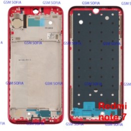 Marco Lateral / Chasis pantalla para Redmi note 7 / Redmi note 7 Pro - Rojo
