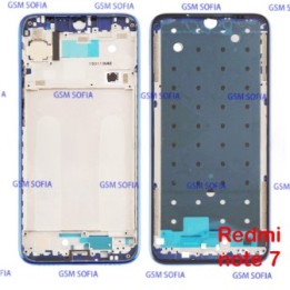 Marco Lateral / Chasis pantalla para Redmi note 7 / Redmi note 7 Pro - Azul