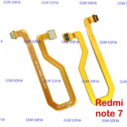 Flex De Conectar Lector Huella Y Placa Base Para Xiaomi Redmi note 7 / Redmi note 7 Pro