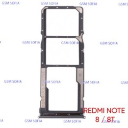 Bandeja Sim+Micro SD Para Xiaomi Redmi Note 8 / Redmi Note 8T - Plata