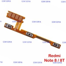 Flex Power Con Boton Encendido+Volumen Para Xiaomi Redmi Note 8 / Redmi Note 8T