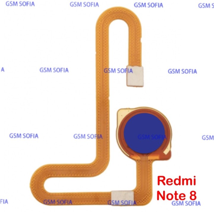 Flex Huella Para Xiaomi Redmi Note 8 - Azul Marino