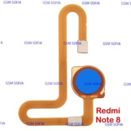 Flex Huella Para Xiaomi Redmi Note 8 - Azul