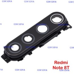 Lentes con embellecedor para Redmi Note 8T - Negro