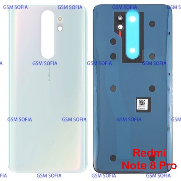 Tapa Trasera Para Xiaomi Redmi Note 8 Pro - Blanco