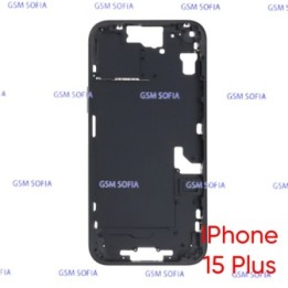 Chasis / Marco Lateral Para iPhone 15 Plus - Negro