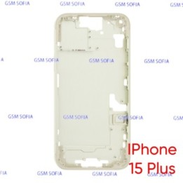 Chasis / Marco Lateral Para iPhone 15 Plus - Amarillo