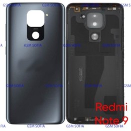 Tapa Trasera Para Xiaomi Redmi Note 9 - Negro