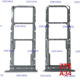 Bandeja sin Para ZTE Blade A34 / ZTE A34 - Negro