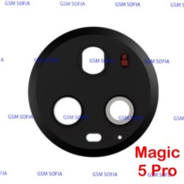Lente Cristal Trasero Para Huawei Magic 5 Pro - Negro