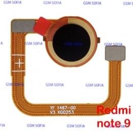 LECTOR HUELLA PARA XIAOMI REDMI NOTE 9 - Negro