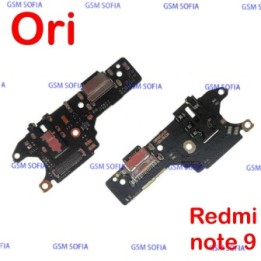 Placa Carga Con Jack Ori Para Xiaomi Redmi Note 9