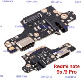 Placa Carga Tipo C Y Jack Audio Para Xiaomi Redmi Note 9S / Redmi Note 9 Pro / Poco m2 Pro