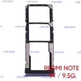 Bandeja sim para Redmi note 9T / Redmi note 9 5G - Morada