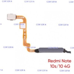 Flex de huella para Redmi note 10s / Redmi note 10 4G - Negro