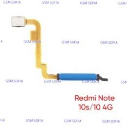 Flex de huella para Redmi note 10s / Redmi note 10 4G - AZUL