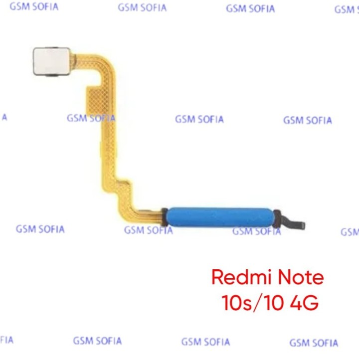 Flex de huella para Redmi note 10s / Redmi note 10 4G - AZUL