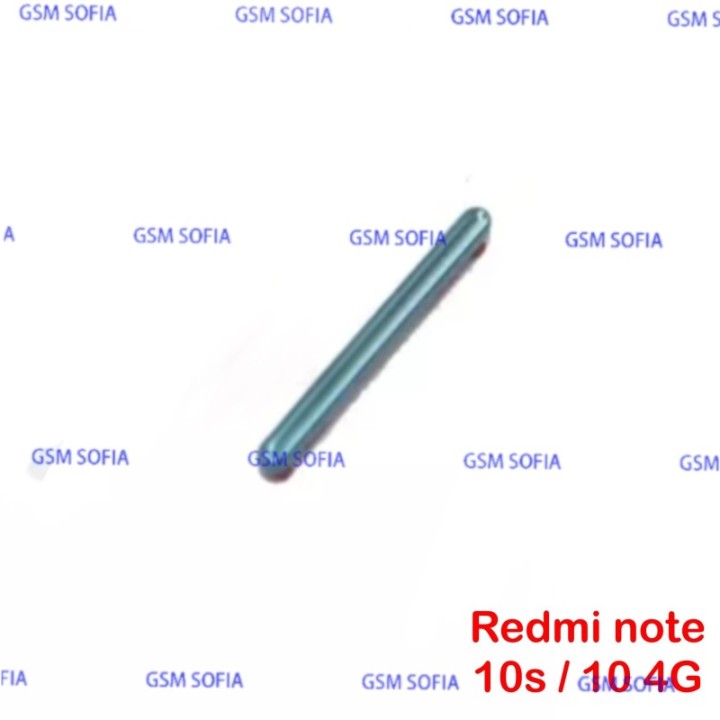 Boton de Volumen para Redmi note 10s  / Redmi note 10 4G - Verde