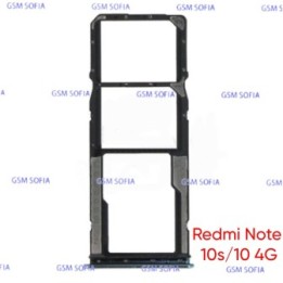Bandeja sim + micro sd para Redmi note 10s / Redmi note 10 4G -VERDE