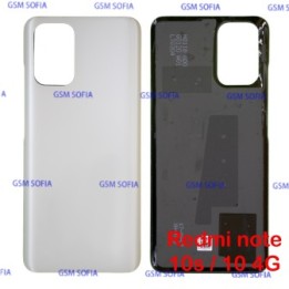 TAPA TRASERA PARA REDMI NOTE 10 4G / REDMI NOTE 10S - BLANCO