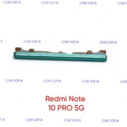 Boton lateral para Redmi note 10 pro 5g - Verde