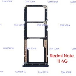 Bandeja sim para Redmi Note 11 4G / Redmi Note 11S 4G - Azul
