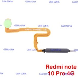 Flex huella para Xiaomi Redmi Note 10 Pro - Negro