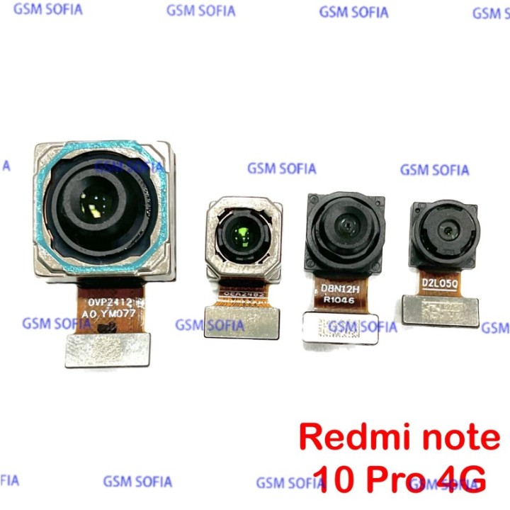 Juego cámara trasera completo para Redmi note 10 Pro