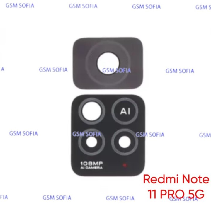 Lente de Camara Para Redmi Note 11 Pro 5G