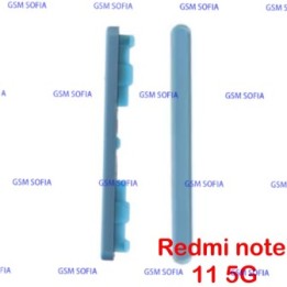 Boton lateral volumen para Redmi note 11 5g ／ Redmi note 11s 5G - verde