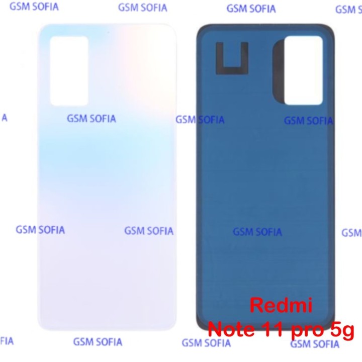 Tapa trasera para Redmi Note 11 Pro 5G / Redmi Note 11 Pro 4G - Plateado