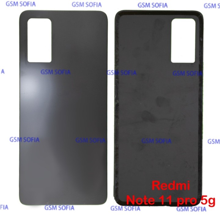 Tapa trasera para Redmi Note 11 Pro 5G / Redmi Note 11 Pro 4G - Negro