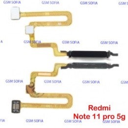 Flex huella para Poco x4 Pro 5G / Redmi note 11 Pro 5G / Redmi note 11 Pro 4G - Negro