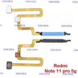 Flex huella para Poco x4 Pro 5G / Redmi note 11 Pro 5G / Redmi note 11 Pro 4G - Azul