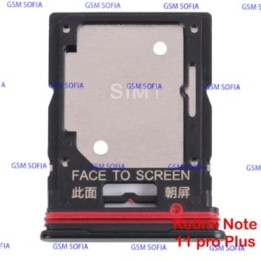 Bandeja sim para Redmi Note 11 Pro Plus / 21091116UG - Negro