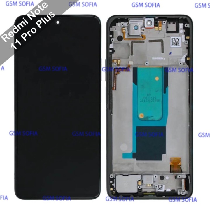 Pantalla completa ori servipak con marco para Redmi note 11 pro plus - Negro