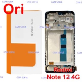 Pantalla completa ori servipak con marco para Redmi note 12 4G / 22111317I