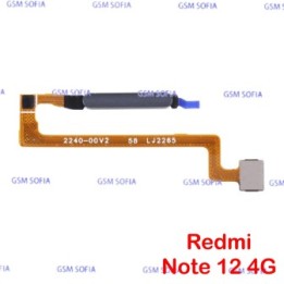 FLEX POWER / HUELLA PARA XIAOMI REDMI NOTE 12 4G / REDMI NOTE 12 5G / POCO X5 5G - NEGRA